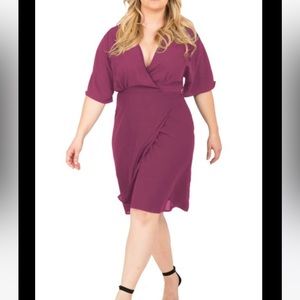 NWT Nordstrom’s Standards & Practice rose wrap dress